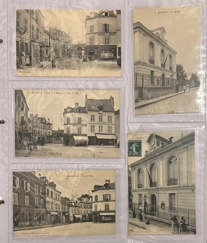 Album de cartes postales, certaines anciennes,...
