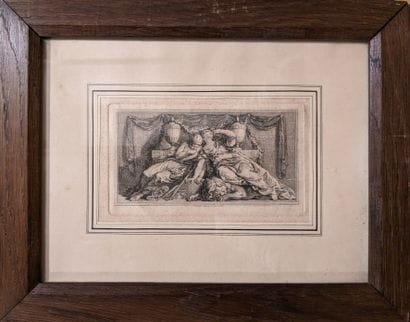 D'après Nicolas COCHIN fils : FIGURES ALLEGORIQUES...