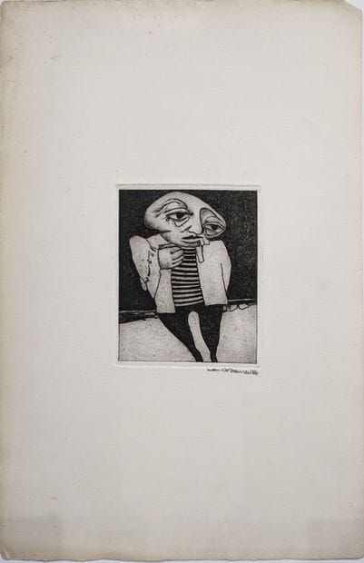 Hans VAN DRAANEN (né en 1931) : SANS-TITRE....
