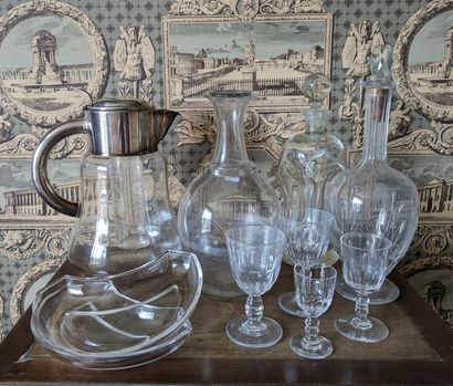 Cristal ou verre : petite partie de service...