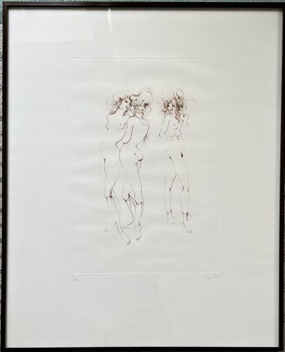 Leonor FINI (1913-1997) : LES TROIS GRACES....