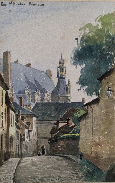 FRENCH SCHOOLS, early 20th century: - RUE...