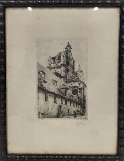 Set of five engravings: after FILHOT, engraved...