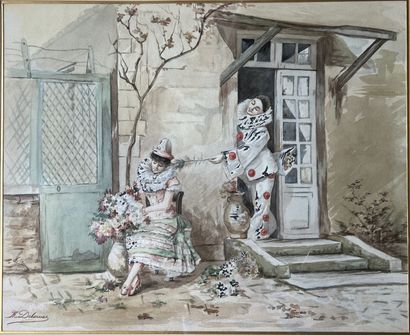 20th century FRENCH SCHOOL - M. DELARUE***:...