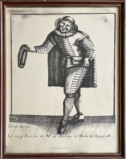 Case of reproductions: Portrait de Marguerite...