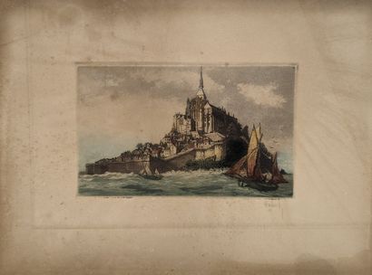 Set of five engravings: after FILHOT, engraved...