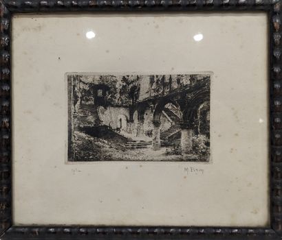 Set of five engravings: after FILHOT, engraved...