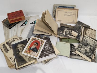 Set of old postcards, with subjects from...