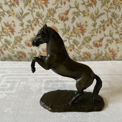 Jean-François LEROY (20th century). Prancing...