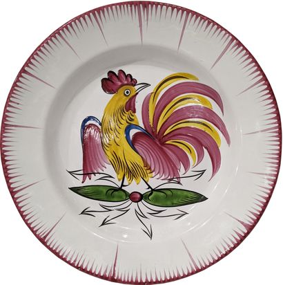 Est de la France, Les Islettes. Assiette...