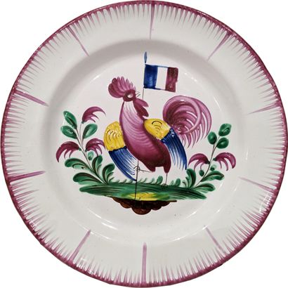 Est de la France, Les Islettes. Assiette...