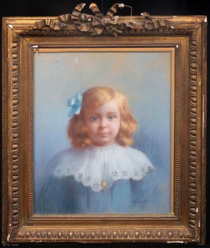 Delphin ENJOLRAS (1857-1945) : PORTRAIT DE...