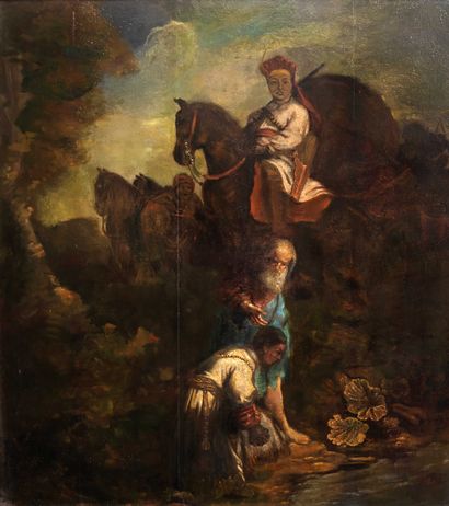 D'après REMBRANDT, seconde partie du XIXe...