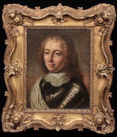 Ecole ANGLAISE du XVIIIe siècle : PORTRAIT...
