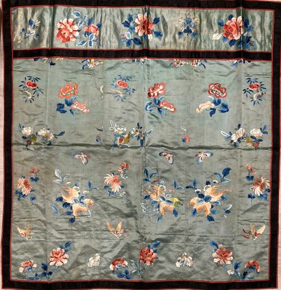 CHINE - XIXe siècle. Ensemble de six pièces...