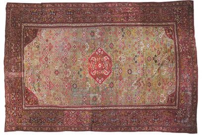 Grand tapis d'Orient en laine, à médaillon...