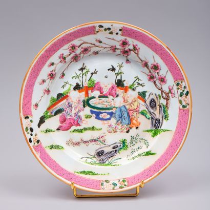 CHINE, Compagnie des Indes - Fin Epoque KANGXI...