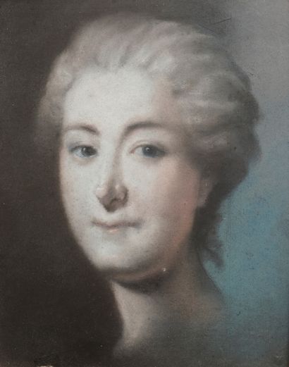 Ecole ITALIENNE dans le goût de Rosalba CARRIERA...