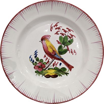 Est de la France, Les Islettes. Assiette...