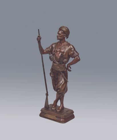 Jean-Didier DEBUT (1824-1893). JANISSAIRE....