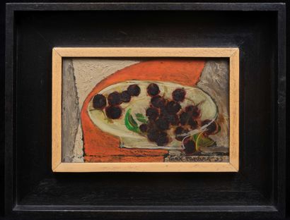 Max PAPART (1911-1994) : LES CERISES, 55....