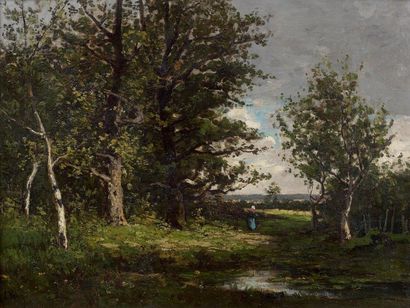 Etienne VALLEE (1850-1881)
PAYSANNE DANS...