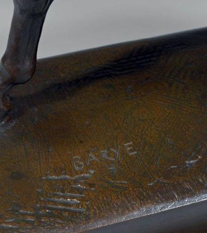 Antoine Louis BARYE (1795-1875)
CHEVAL TURC...