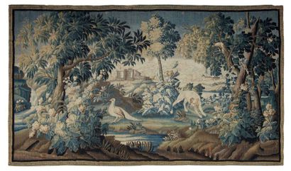 Grande tapisserie d'Aubusson représentant...