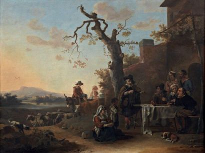 Attribué à Karel DU JARDIN (Amsterdam 1622-Venise...