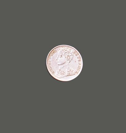 HENRI V Prétendant. Pièce d'un franc en argent....