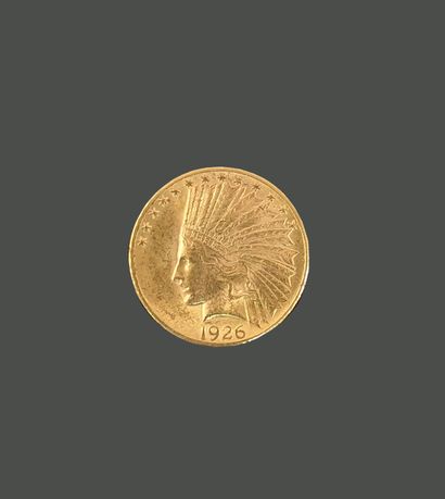 ETATS-UNIS D'AMERIQUE. Pièce de dix dollars...