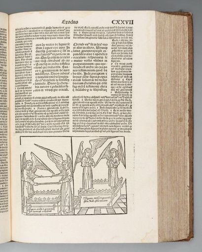 BIBLIA LATINA cum postillis Nicolai de Lyra...