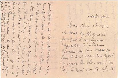 MARCEL PROUST
L.A.S., Jeudi soir [27 juillet...