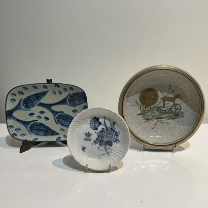 Three Danish ceramics: - Royal Copenhagen....