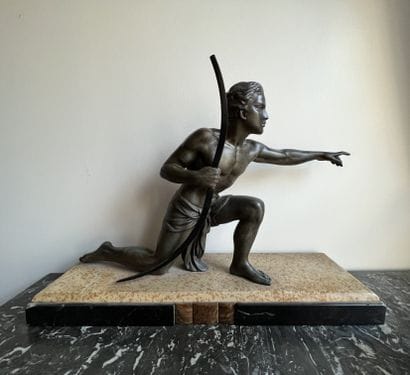 Jean de RONCOURT (XIXe-XXe siècle). L'Archer....