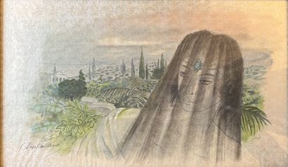 Roger CHAPELAIN-MIDY (1904-1992): PAYSAGE...