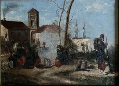 FRENCH SCHOOL, late 19th century: LE REPOS...