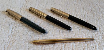 CARTIER. Ballpoint pen and mechanical pencil...