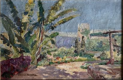 Maurice ROGEROL (1873-1946): LES BANANIERS,...