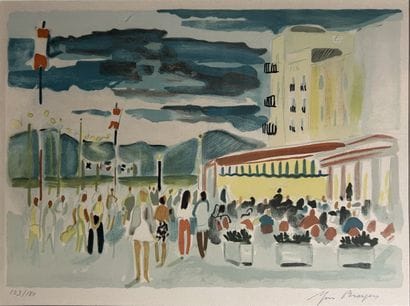 Yves BRAYER (1907-1990): SAINT-TROPEZ, LA...