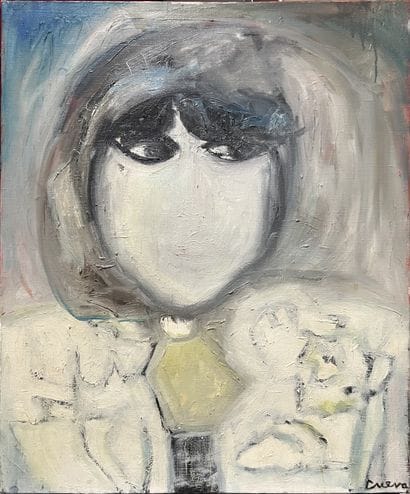 Daniel CUEVA (1951-1987) : PORTRAIT OF HUGUETTE...