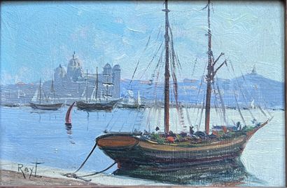 RAYT***: SAILBOAT IN FRONT OF THE MAJOR,...