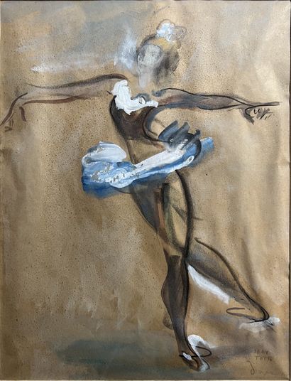 Jean TOTH (1899-1972): BALLERINE - DANSEUSE...