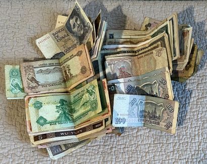 A set of demonetized coins, some silver,...