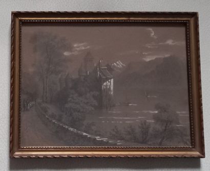 19th century FRENCH SCHOOL: PORTRAIT OF A...