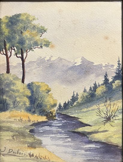 Robert DESSALES-QUENTIN (1885-1958) : VILLAGE...