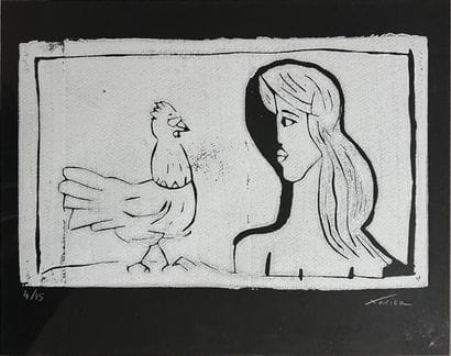 Xavier VILATO (b. 1958): FEMME EN BUSTE ET...