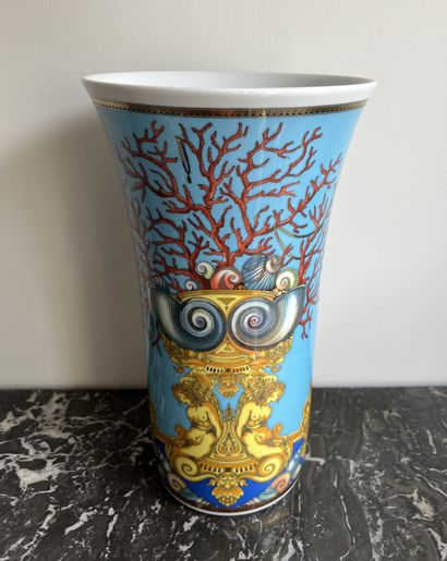 Gianni VERSACE for Rosenthal. Porcelain cone...