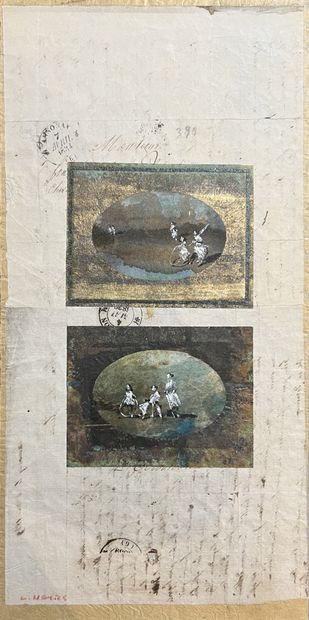 19th century FRENCH SCHOOL: CHILDREN'S GAMES....