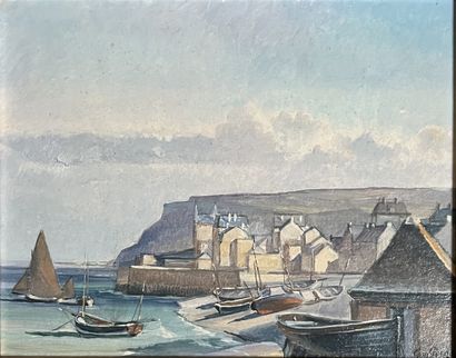Guy PERON (b. 1931): TEMPS COUVERT A GRAND-CAMP...